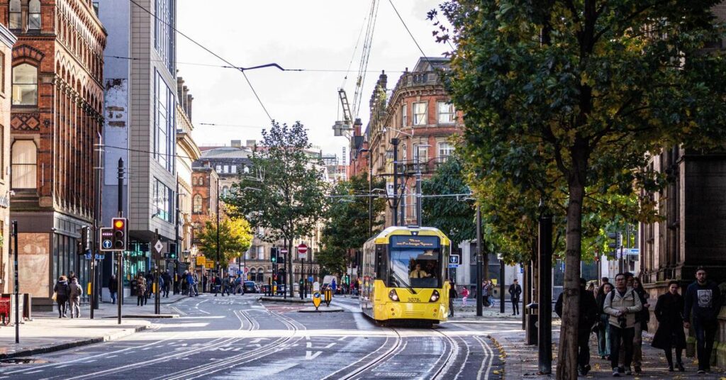 Manchester Tram UK