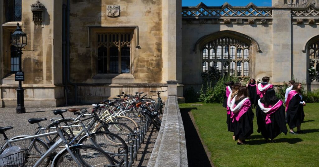 students graduating in the UK