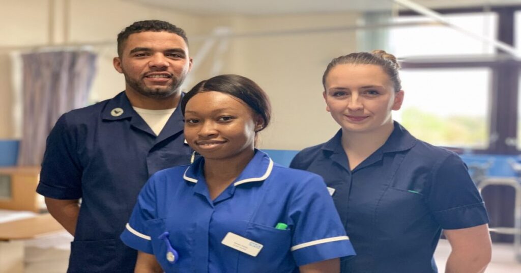 NHS nurses in the UK