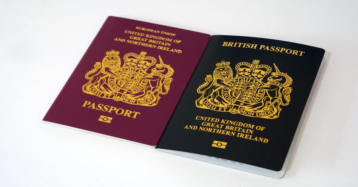 UK visa and passport